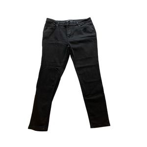 Womens Simply Be Chloe Stretch Denim Skinny Jeans, Black, Size 14 (Plus Size)
